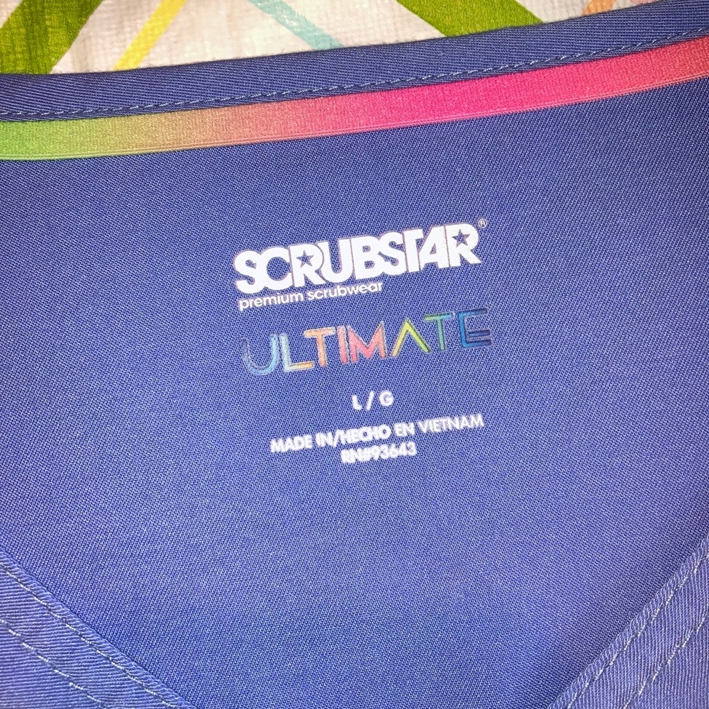 Scrub top - Picture 2 of 2